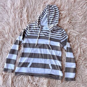 Lightweight Striped Hoodie